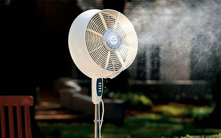 Nổi mề đay có thể nằm quạt