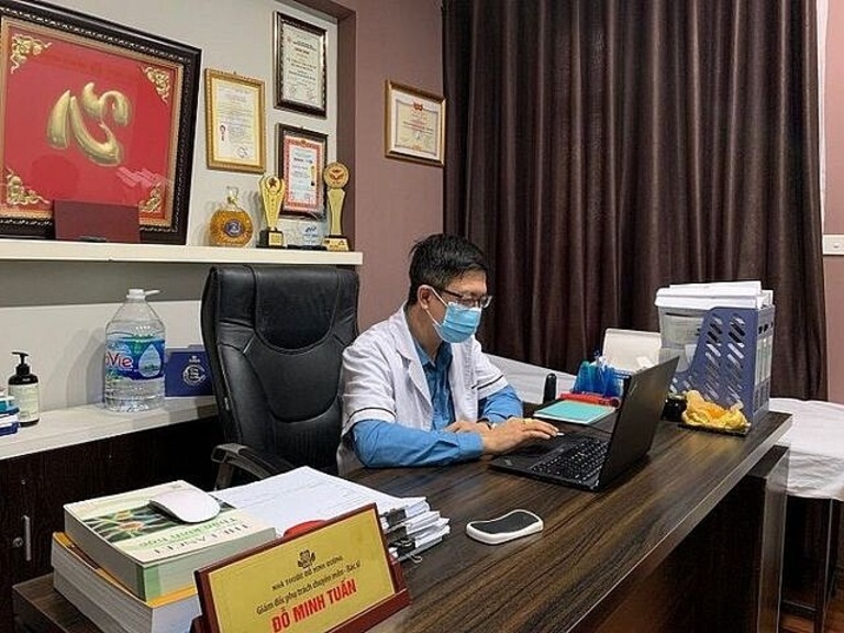 Lương y Tuấn trực tiếp call video giải thích cho mình về giai đoạn công thuốc